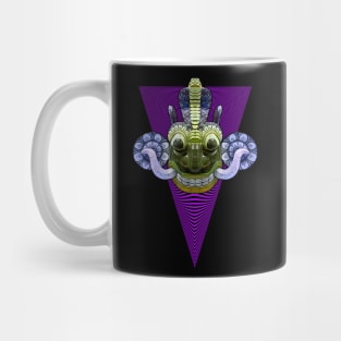 EYECHO Sri Lanka Neon Purple Devil Yaka Mask (Yaka, Raaksha) Mug